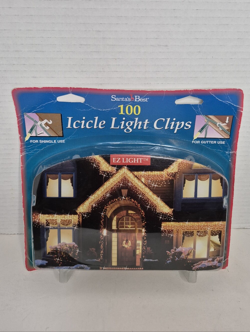 Santa's Best EZ Light 100 Icicle Light Clips Clear